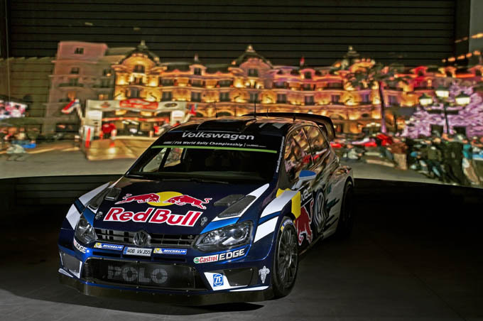 Volkswagen Polo wrc 2016 Monte Carlo Red Bull